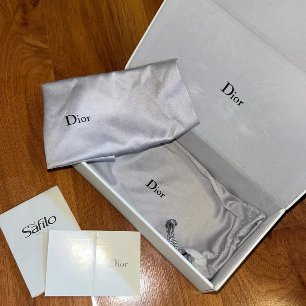 Authentic Christian Dior Sunglasses with Case and Box